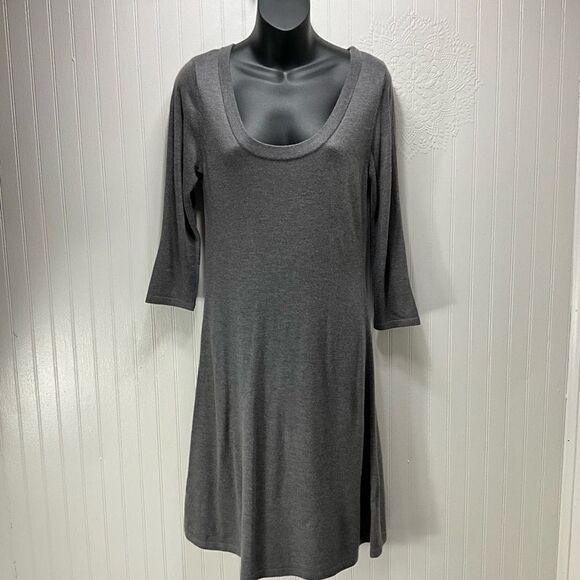 CYNTHIA ROWLEY Cashmere Blend Sweater Dress - Picture 1 of 5